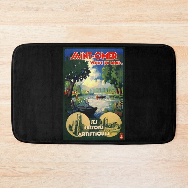 Item preview, retro classic Saint Omer poster designed and sold by CorasPosters.