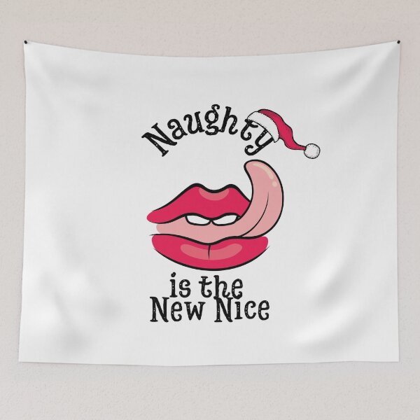 Item preview, Naughty Is The New Nice sexy Christmas  designed and sold by WearwhatUthink.