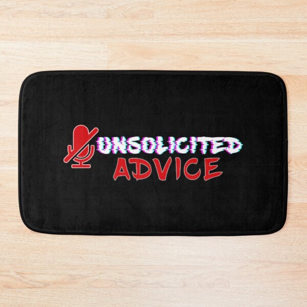Item preview, Unsolicited Advice with a Glitch effect designed and sold by abdofer7.
