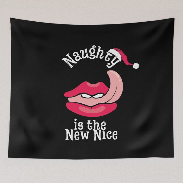 Item preview, Naughty Is The New Nice sexy Christmas  designed and sold by WearwhatUthink.