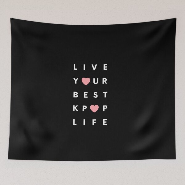 Item preview, Live your best kpop life designed and sold by Kpop Seoul Shop.