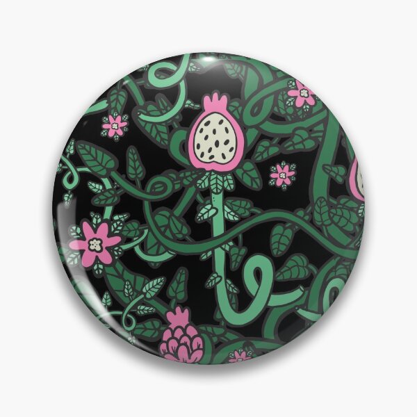Item preview, exotic floral pattern with flowers, leaves, branches and fruits of dragon eyes designed and sold by ptichkaJL.