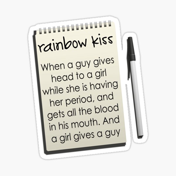 Rainbow kiss meaning