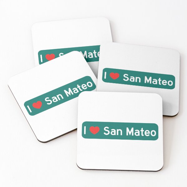 Item preview, I Love San Mateo! designed and sold by DoodleDashCollective.
