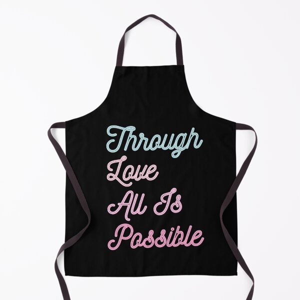 Item preview, Through Love All Is Possible quote by Sarah J.M designed and sold by ds-4.