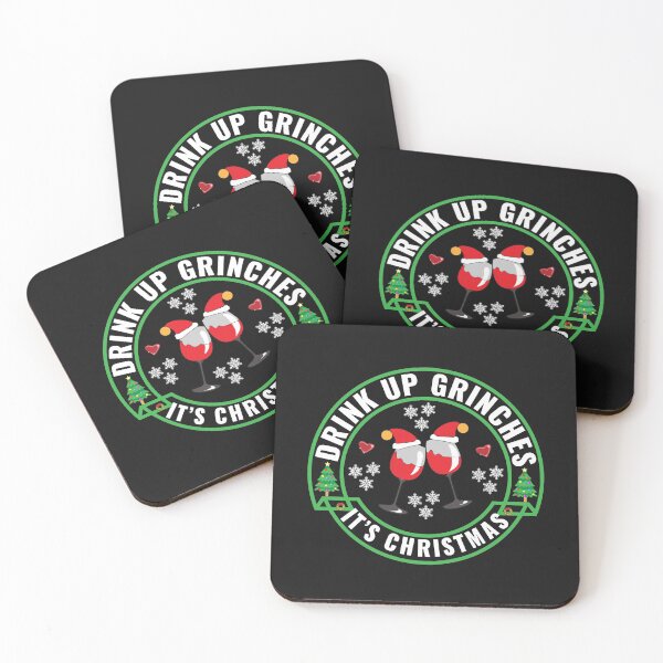 Item preview, DRINK UP GRINCHES WINE LOVERS HOLIDAY CHRISTMAS T-SHIRT designed and sold by bigerdan.