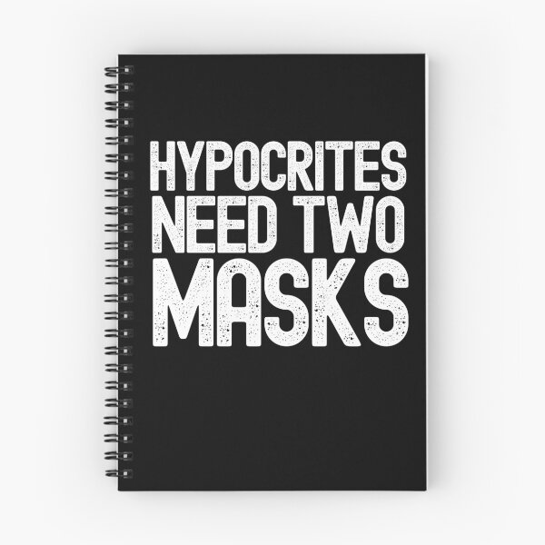 Item preview, Hypocrites Need Two Masks designed and sold by m95sim.