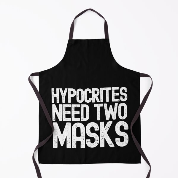 Item preview, Hypocrites Need Two Masks designed and sold by m95sim.
