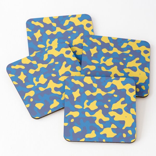 Item preview, Blue And Yellow Army Detailed Camo designed and sold by NECHSTORE.