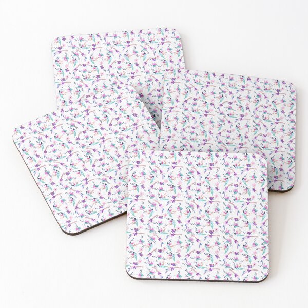 Item preview, Green blue and pinky plants flowers and leaves patterns texture Gift designed and sold by Usoubmaster.