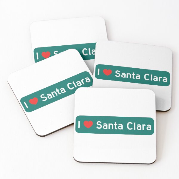 Item preview, I Love Santa Clara! designed and sold by DoodleDashCollective.