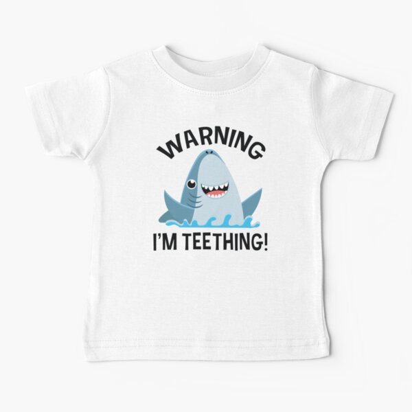 Item preview, Warning I'm Teething designed and sold by cherrific.