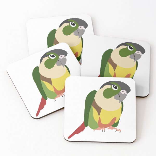 Item preview, Green Cheeked Conure designed and sold by RLCunningham Designs.
