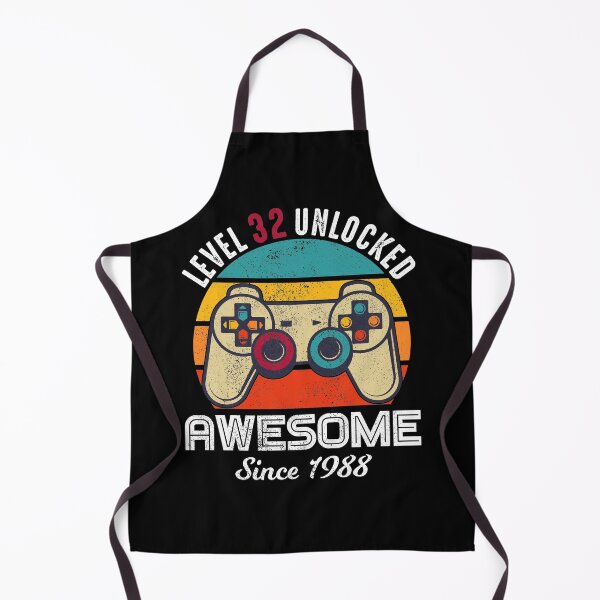 Item preview, Level 32 Unlocked Birthday Awesome Since 1988 designed and sold by RandomStuffShop.