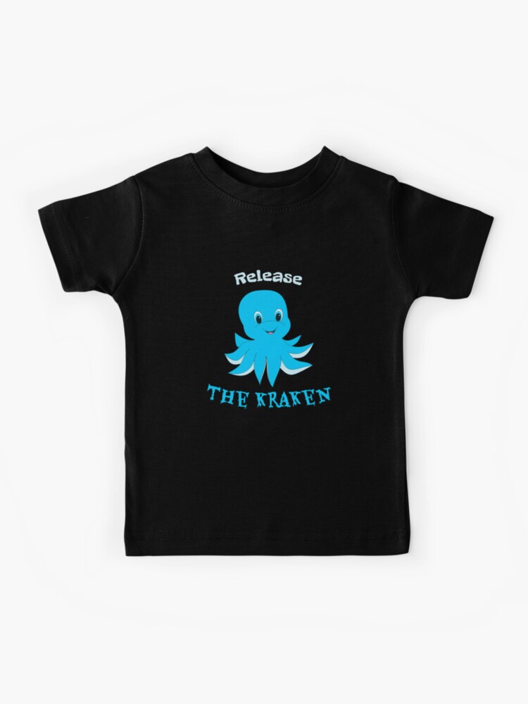 Release The Kraken T Shirt – Seattle Kraken Youth T-Shirt