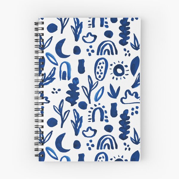 Artikelvorschau, Blue Watercolour Shapes entworfen und verkauft von RebeccaFlaherty.