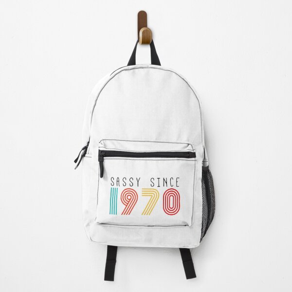 Item preview, 50th Birthday, Sassy Since 1970 white Retro vintage Gifts Ideas designed and sold by ZETTIF ⭐⭐⭐⭐⭐.