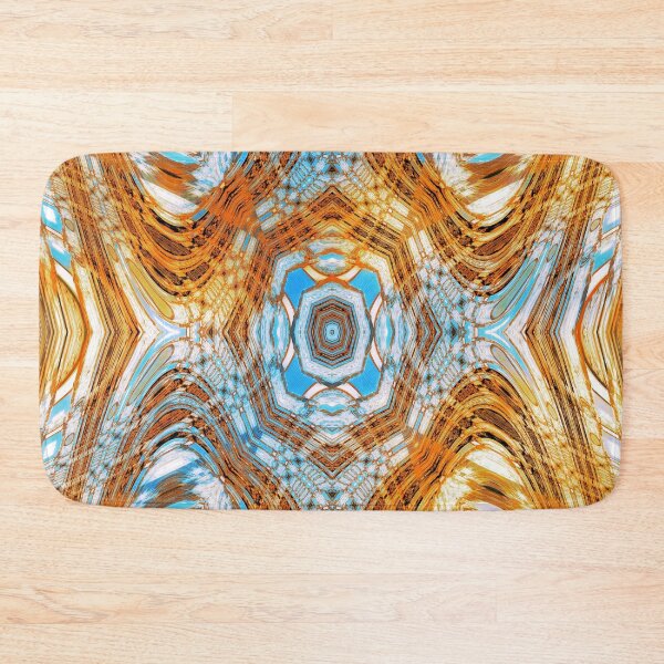 Item preview, Gold and White Petals Abstract  Design  designed and sold by Lynn  Marie Sharp.