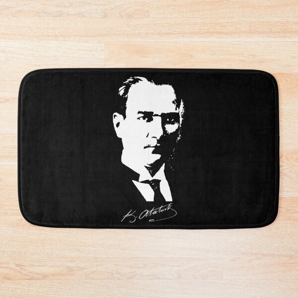 Item preview, Ataturk Photo Ataturk Signature Turkey Gift designed and sold by Nessshirts.