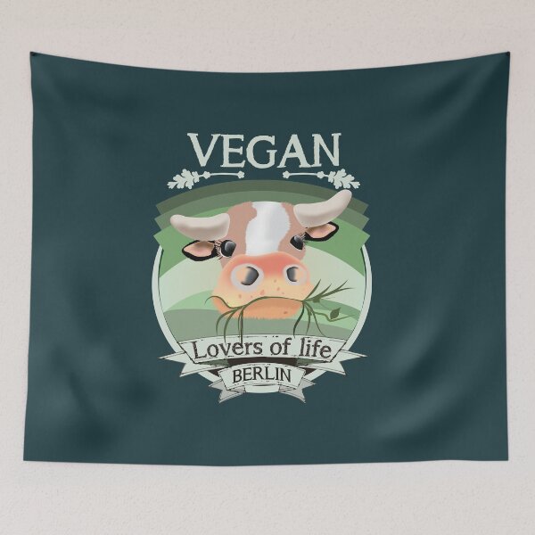 Item preview, Vegan - Lovers of life _ Berlin (light lettering) designed and sold by Arteria Mix.
