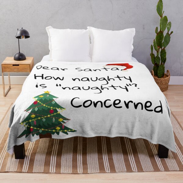 Item preview, Dear Santa, How naughty is naughty? Concerned designed and sold by JellyBeenzz.