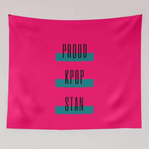 Item preview, Proud Kpop Stan - Blue designed and sold by Kpop Seoul Shop.