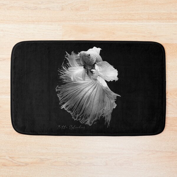 Item preview, Elegant Betta Fish Black & White Fish Keeper designed and sold by JRRTs.