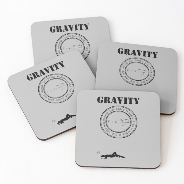 Item preview, Gravity making invisible disabilities visable designed and sold by Quipplepunk.