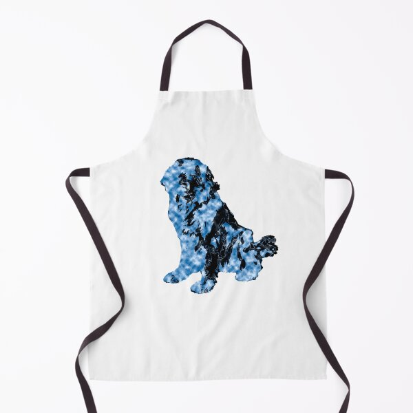Item preview, Newfoundland Dog Blue Black designed and sold by Moonyflower.