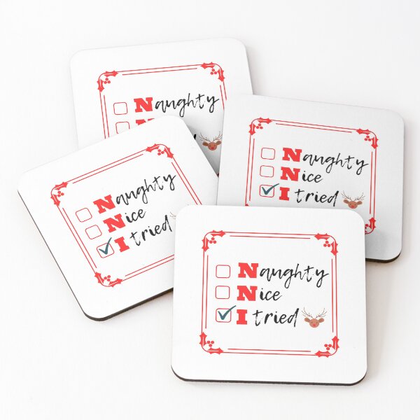 Item preview, Naughty? Nice? designed and sold by KwaleKreates.