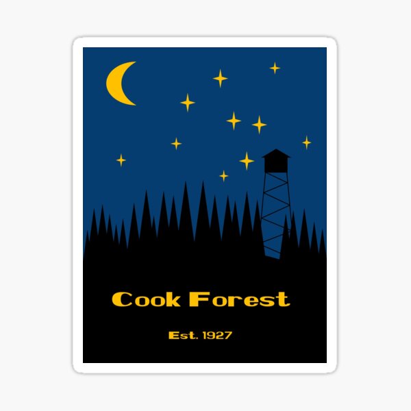 Item preview, Cook Forest Pennsylvania  designed and sold by Broken Antler Designs .