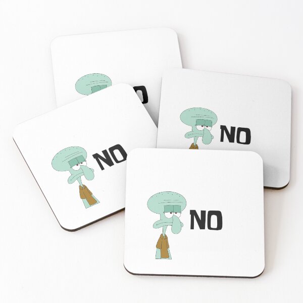 Item preview, Squidward “NO”  designed and sold by BabecoreStudio.