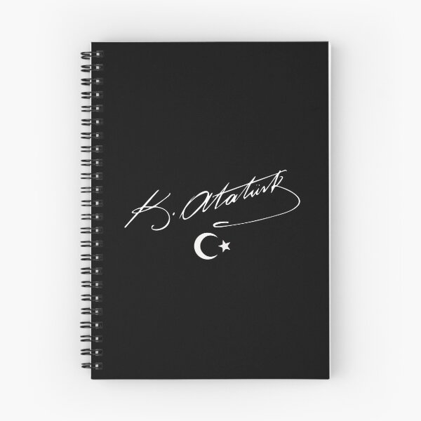 Item preview, Ataturk Signature Gift for Men Türkiye Turkey designed and sold by Nessshirts.