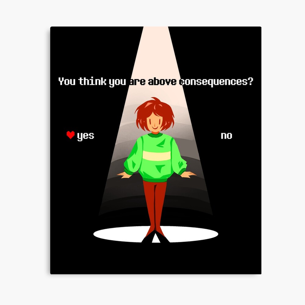 Chara, Undertale Greeting Card for Sale by probably-wicked