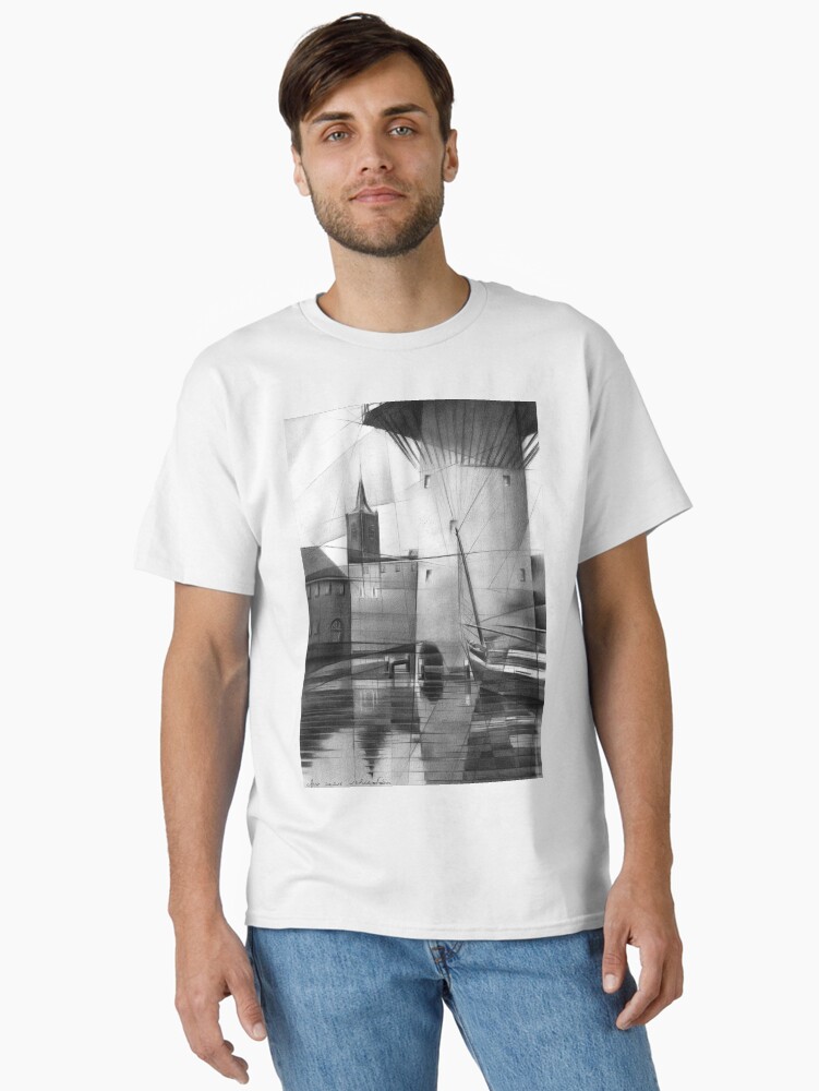 Thumbnail 2 of 7, Classic T-Shirt, The Camel of Schiedam designed and sold by CorneAkkers.