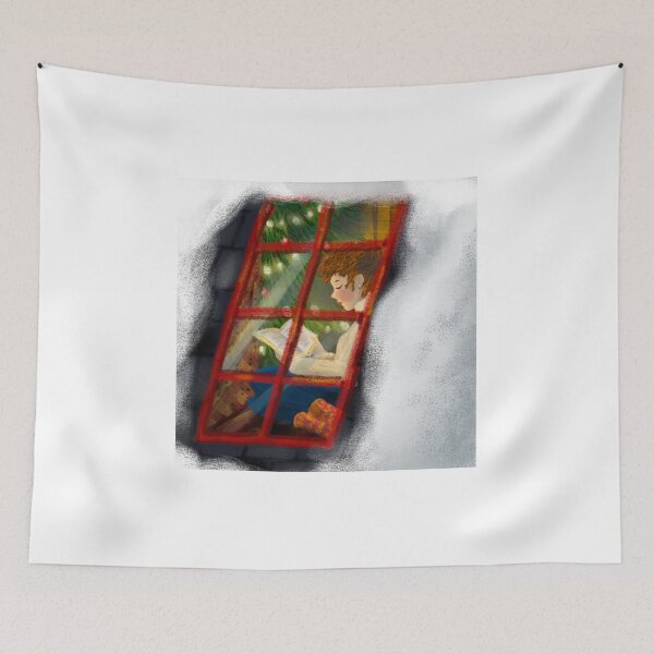 Item preview, Cozy Reading By The Window designed and sold by RainbowStudio.