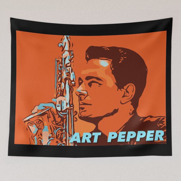 Item preview, Art Pepper designed and sold by Corry Bros Jazz Stuff Shop.