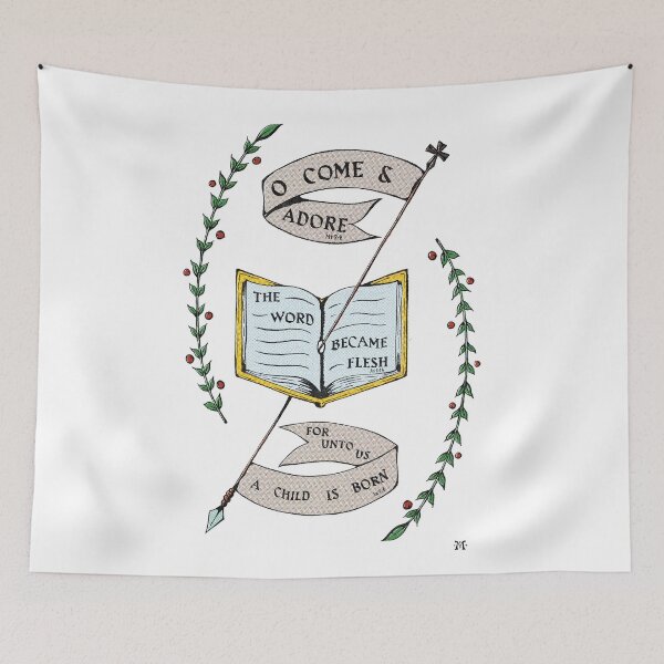 Item preview, The Word Became Flesh designed and sold by Christopher Mihaly.