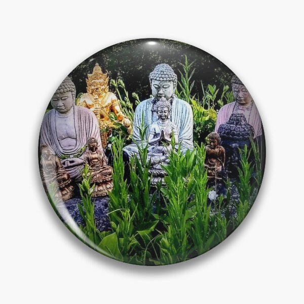 Item preview, The Buddhas In The Garden designed and sold by EarthArtDesigns.