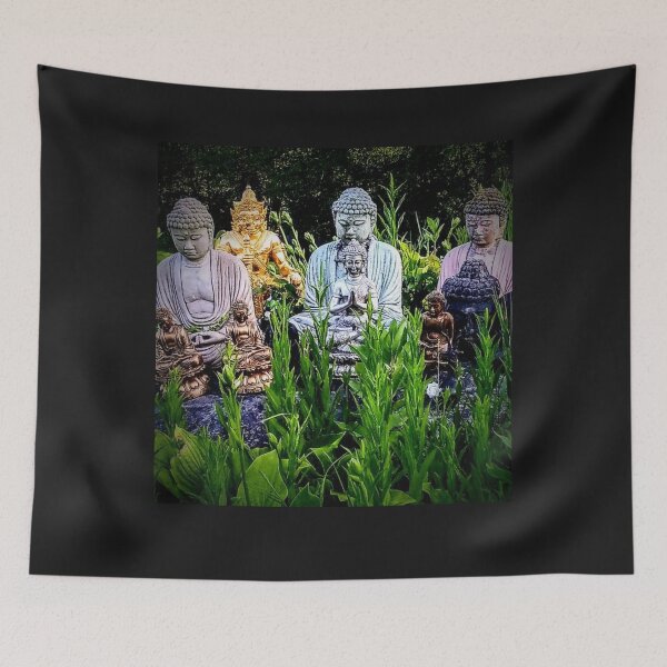 Item preview, The Buddhas In The Garden designed and sold by EarthArtDesigns.