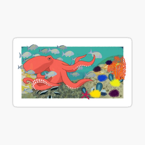 Octopus teacher Sticker
