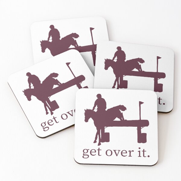 Item preview, Get Over It - Cross Country / Eventer designed and sold by HorseFly Ranch.