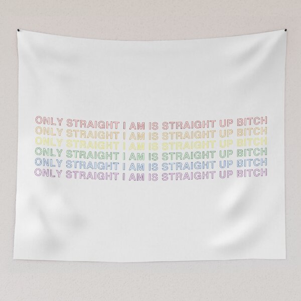 Item preview, Only Straight I Am Is Straight Up Bitch designed and sold by dom e..