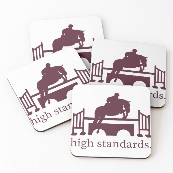 Item preview, High Standards - Hunter / Jumper designed and sold by HorseFly Ranch.