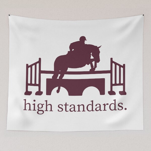 Item preview, High Standards - Hunter / Jumper designed and sold by HorseFly Ranch.