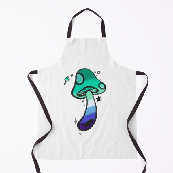 Item preview, Gay MLM pride flag mushroom designed and sold by AwkwardCrow.