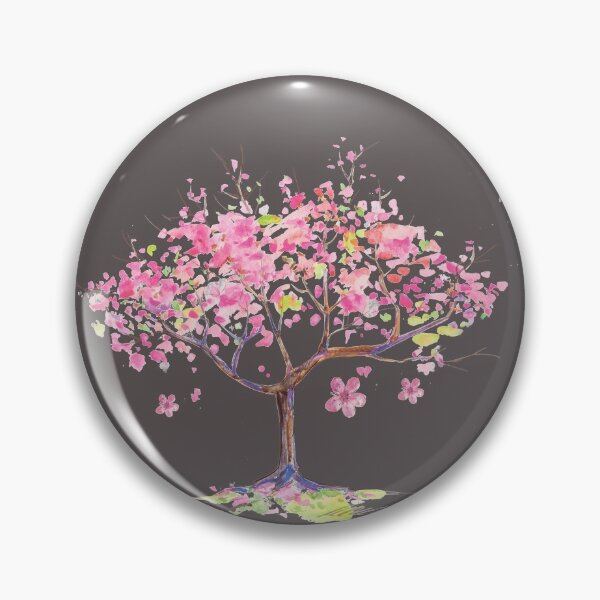 Item preview, Cherry Blossom Tree Watercolor designed and sold by Robin Liefeld.