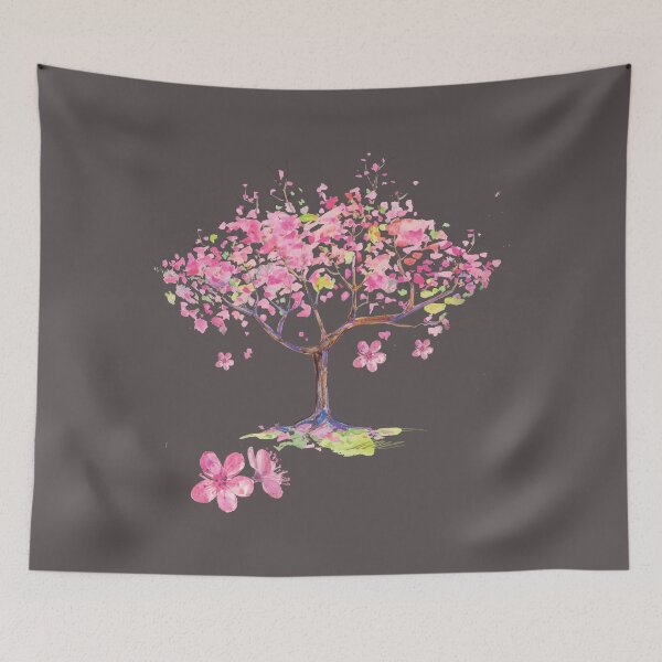 Item preview, Cherry Blossom Tree Watercolor designed and sold by Robin Liefeld.