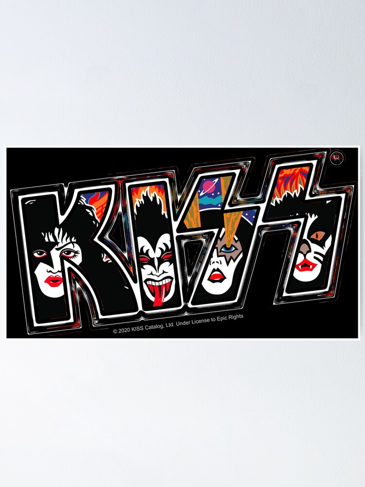 Thumbnail 1 of 3, Poster, KISS ® rock music band - Rock and Roll Over Style 3 designed and sold by musmus76.