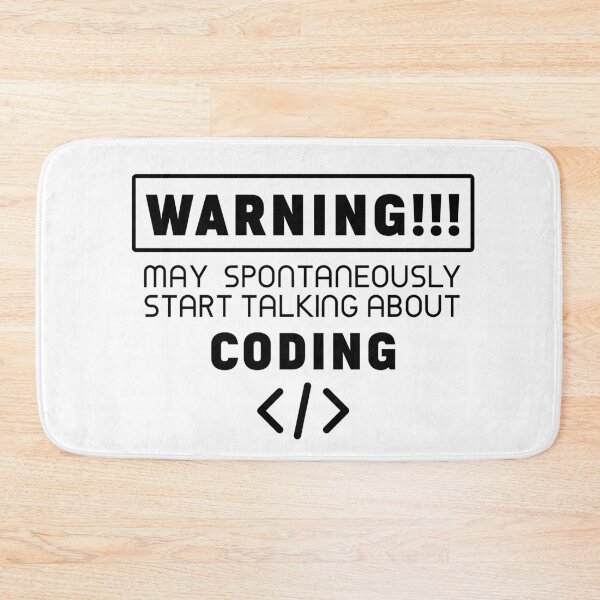 Item preview,  Warning may spontaneously start talking about coding designed and sold by PurrfectCorner.